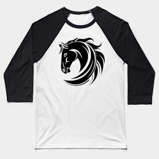 Equine Elegance Baseball T-Shirt